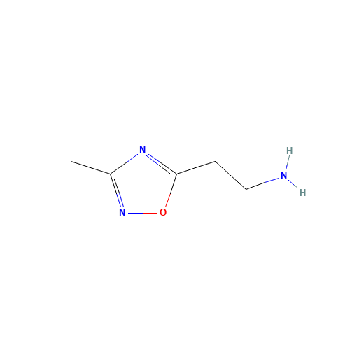 2-(3-Methyl-1,2,4-oxadiazol-5-yl)ethan-1-amine (CAS: 147216-21-5) - Related Chemical Product