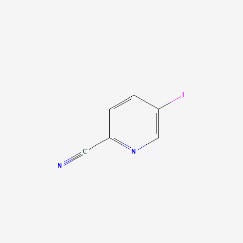 2-Cyano-5-iodopyridine (CAS: 41960-47-8) - Chemical Structure and Molecular Formula 