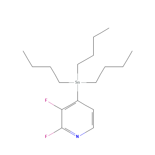 2,3-Difluoro-4-(tributylstannyl)pyridine (CAS: 1245816-05-0) - Related Chemical Product