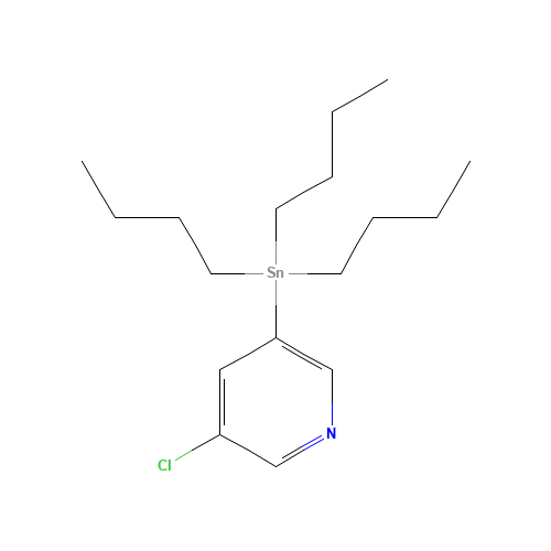 5-Chloro-3-(tributylstannyl)pyridine (CAS: 206115-67-5) - Related Chemical Product