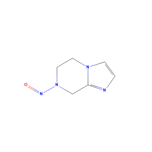 7-Nitroso-5,6,7,8-tetrahydro-imidazo[1,2-a]pyrazine (CAS: 91476-88-9) - Related Chemical Product