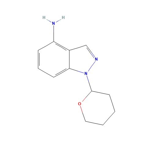 4-Amino-1-(tetrahydropyranyl)-1H-indazole (CAS: 1053655-57-4) - Related Chemical Product
