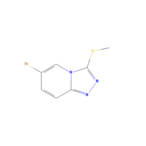 6-Bromo-3-(methylthio)-[1,2,4]triazolo[4,3-a]pyridine (CAS: 941294-56-0) - Related Chemical Product