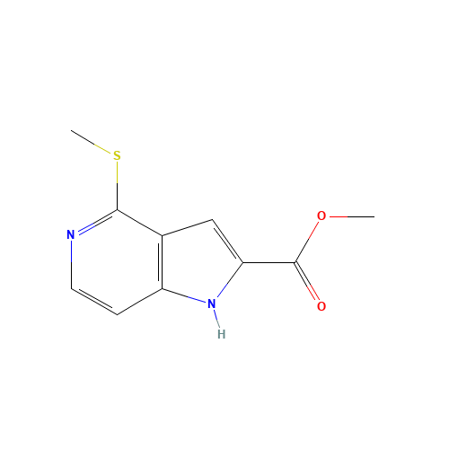 Methyl 4-methylsulfanyl-5-azaindole-2-carboxylate (CAS: 688356-98-1) - Related Chemical Product