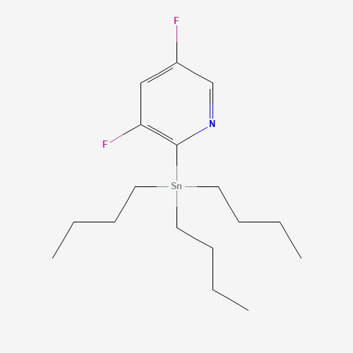 3,5-Difluoro-2-tributylstannylpyridine (CAS: 765917-25-7) - Related Chemical Product