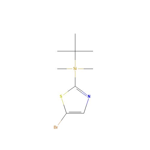 5-Bromo-2-(tert-butyldimethylsilyl)thiazole (CAS: 1092351-70-6) - Related Chemical Product