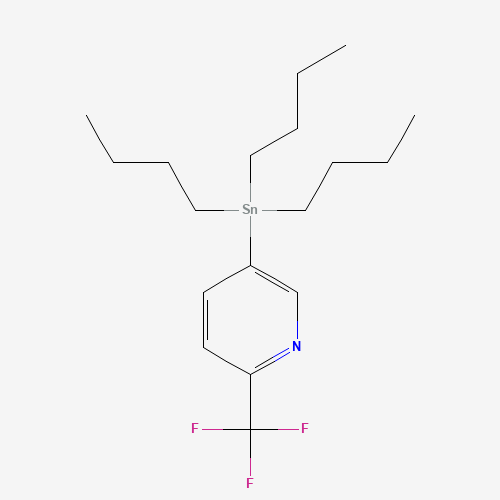 5-Tributylstannyl-2-trifluoromethylpyridine (CAS: 1204580-76-6) - Related Chemical Product