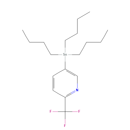 5-Tributylstannyl-2-trifluoromethylpyridine (CAS: 1204580-76-6) - Related Chemical Product