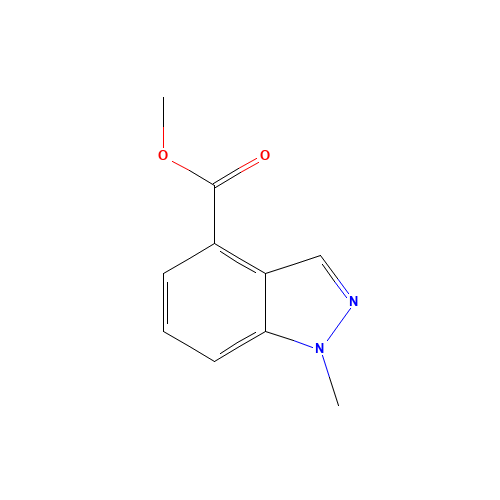 1-Methyl-1H-indazole-4-carboxylic acid methyl ester (CAS: 1071428-42-6) - Related Chemical Product