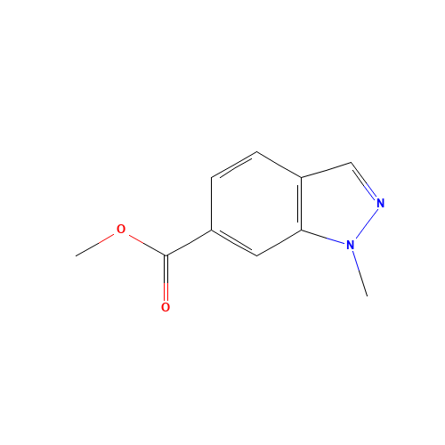 1-Methyl-1H-indazole-6-carboxylic acid methyl ester (CAS: 1007219-73-9) - Related Chemical Product