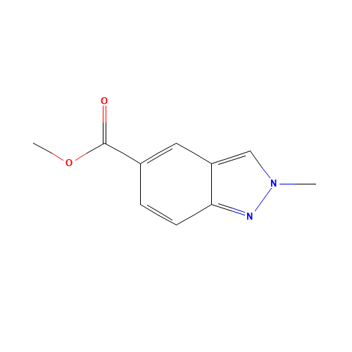 2-Methyl-2H-indazole-5-carboxylic acid methyl ester (CAS: 1092351-86-4) - Related Chemical Product