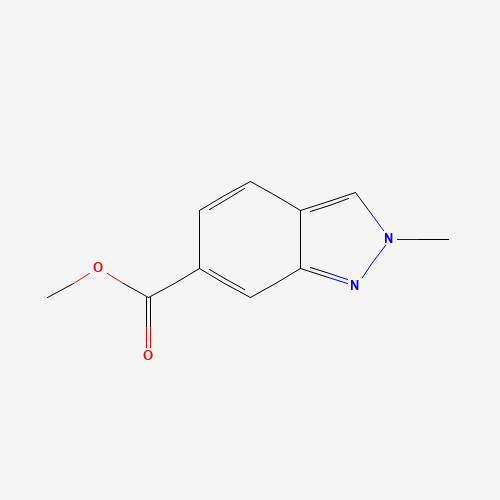2-Methyl-2H-indazole-6-carboxylic acid methyl ester (CAS: 1071433-01-6) - Related Chemical Product