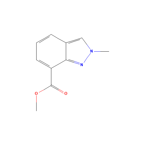 2-Methyl-2H-indazole-7-carboxylic acid methyl ester (CAS: 1092351-88-6) - Related Chemical Product