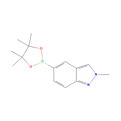 2-Methyl-2H-indazole-5-boronic acid pinacol ester (CAS: 1189746-27-7) - Related Chemical Product