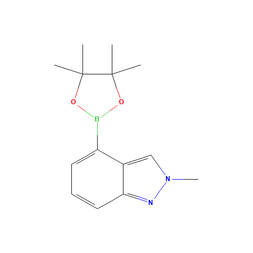 2-Methyl-2H-indazole-4-boronic acid pinacol ester (CAS: 885698-95-3) - Related Chemical Product