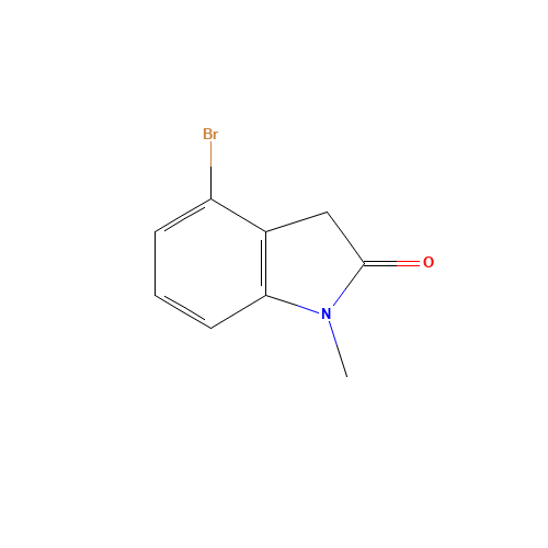 4-Bromo-1-methylindolin-2-one (CAS: 884855-68-9) - Related Chemical Product
