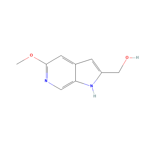 (5-Methoxy-1H-pyrrolo[2,3-c]pyridin-2-yl)methanol (CAS: 17288-43-6) - Related Chemical Product