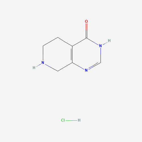5,6,7,8-Tetrahydropyrido[3,4-d]pyrimidin-4(3H)-one hydrochloride (CAS: 1171334-07-8) - Related Chemical Product