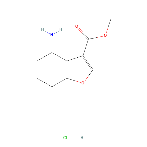 Methyl 4-amino-4,5,6,7-tetrahydrobenzofuran-3-carboxylate hydrochloride (CAS: 1172813-04-5) - Related Chemical Product
