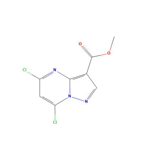 Methyl 5,7-dichloropyrazolo[1,5-a]pyrimidine-3-carboxylate (CAS: 1053656-37-3) - Related Chemical Product