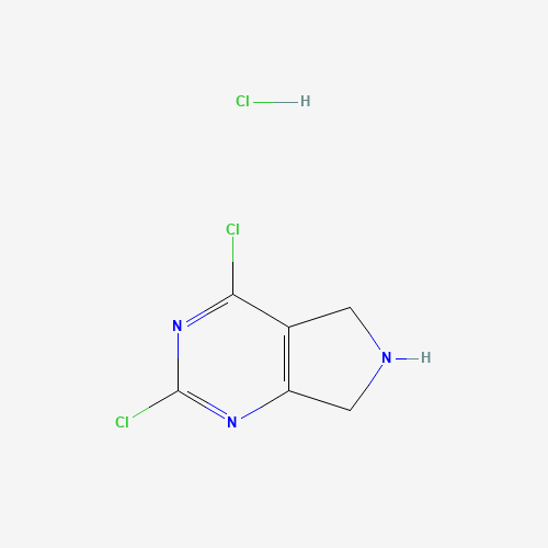 2,4-Dichloro-6,7-dihydro-5H-pyrrolo[3,4-d]pyrimidine hydrochloride (CAS: 1190927-74-2) - Related Chemical Product