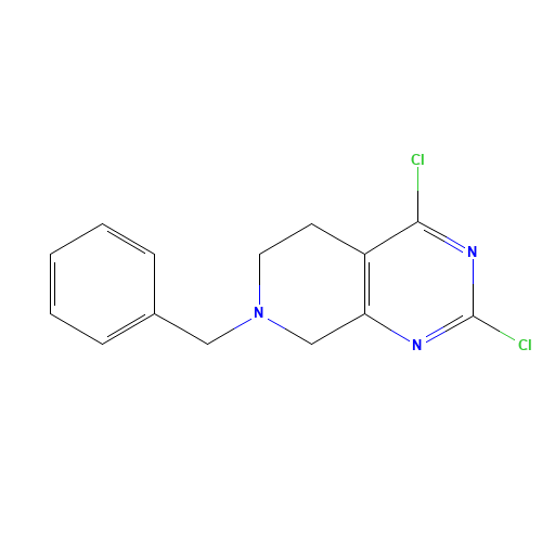 7-Benzyl-2,4-dichloro-5,6,7,8-tetrahydropyrido[3,4-d]pyrimidine (CAS: 1059735-34-0) - Related Chemical Product