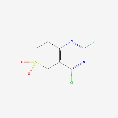 2,4-Dichloro-7,8-dihydro-5H-S,S-di-oxoisothiopyrano[4,3-d]pyrimidine (CAS: 1187830-50-7) - Related Chemical Product