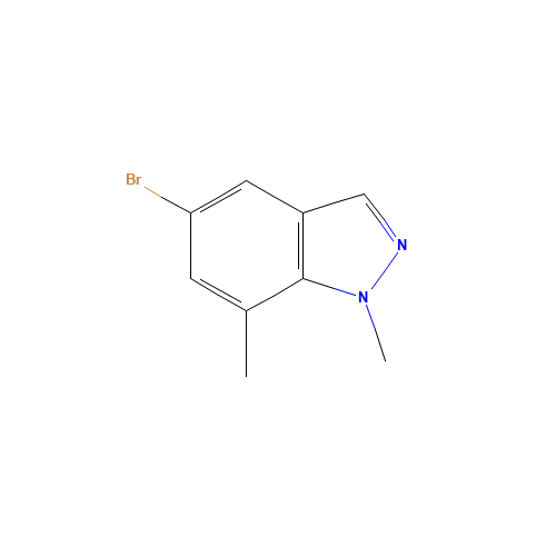 5-Bromo-1,7-dimethyl-1H-indazole (CAS: 1092352-34-5) - Related Chemical Product