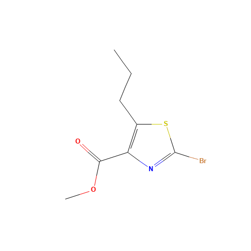 Methyl 2-bromo-5-propylthiazole-4-carboxylate (CAS: 1120214-96-1) - Related Chemical Product