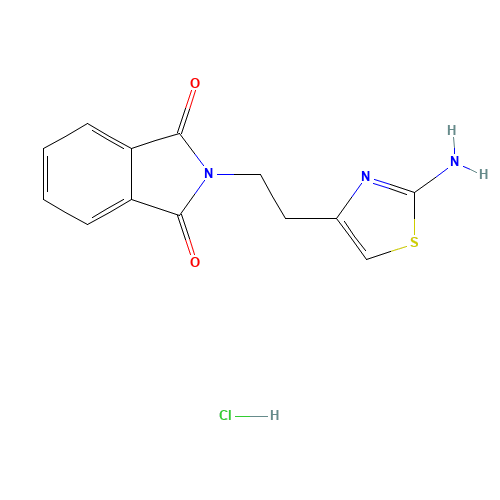 2-Amino-4-[(2-N-phthalimido)ethyl]thiazole hydrochloride (CAS: 137118-00-4) - Related Chemical Product