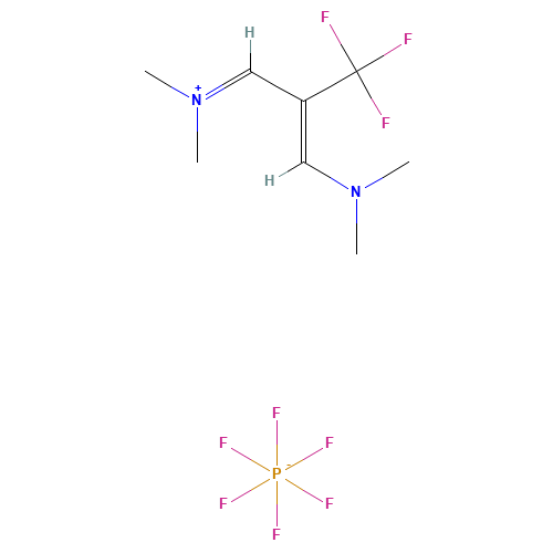 2-(Trifluoromethyl)-1,3-bis(dimethylamino) trimethinium hexafluorophosphate (CAS: 291756-82-6) - Related Chemical Product