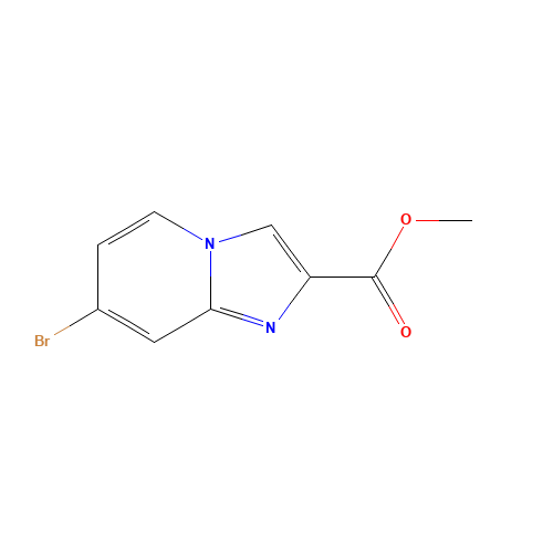 7-Bromoimidazo[1,2-a]pyridine-2-carboxylic acid methyl ester (CAS: 1170024-19-7) - Related Chemical Product