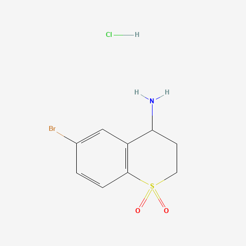 6-Bromo-3,4-dihydro-2H-S,S-dioxo-thiochromen-4-amine hydrochloride (CAS: 1172986-17-2) - Related Chemical Product
