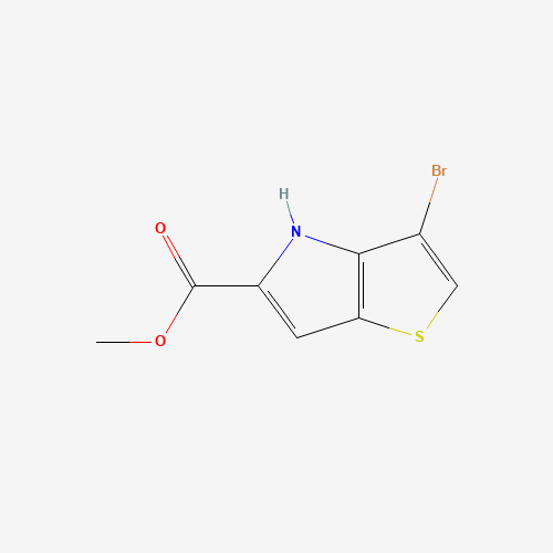 3-Bromo-4H-thieno[3,2-b]pyrrole-5-carboxylic acid methyl ester (CAS: 1105187-36-7) - Related Chemical Product