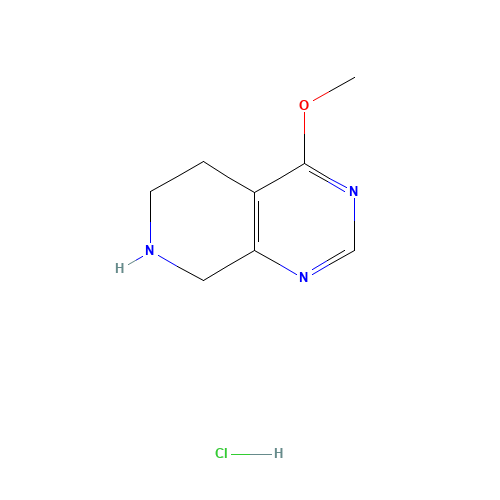 5,6,7,8-Tetrahydro-4-methoxypyrido[3,4-d]pyrimidine hydrochloride (CAS: 1187830-77-8) - Related Chemical Product