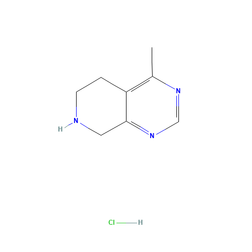 5,6,7,8-Tetrahydro-4-methylpyrido[3,4-d]pyrimidine hydrochloride (CAS: 1187830-72-3) - Related Chemical Product