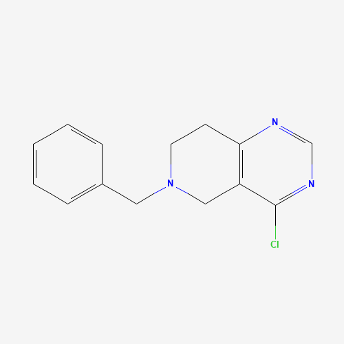 6-Benzyl-4-chloro-5,6,7,8-tetrahydropyrido[4,3-d]pyrimidine (CAS: 914612-23-0) - Related Chemical Product