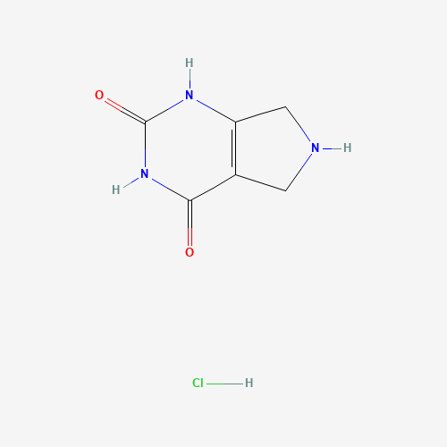 6,7-Dihydro-1H-pyrrolo[3,4-d]pyrimidine-2,4(3H,5H)-dione hydrochloride (CAS: 13931-24-3) - Related Chemical Product