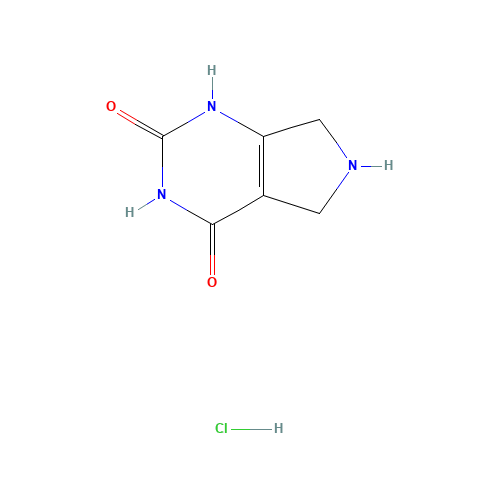 6,7-Dihydro-1H-pyrrolo[3,4-d]pyrimidine-2,4(3H,5H)-dione hydrochloride (CAS: 13931-24-3) - Related Chemical Product