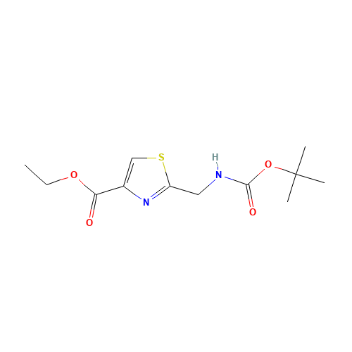 Ethyl 2-((tert-butoxycarbonyl)-methyl)thiazole-4-carboxylate (CAS: 96929-05-4) - Related Chemical Product