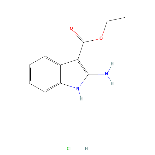 Ethyl 2-amino-1H-indole-3-carboxylate hydrochloride (CAS: 1187830-59-6) - Related Chemical Product