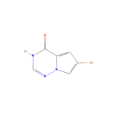 6-Bromopyrrolo[1,2-f][1,2,4]triazin-4(3H)-one (CAS: 888721-83-3) - Related Chemical Product