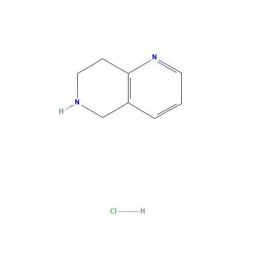 5,6,7,8-Tetrahydro-1,6-naphthyridine hydrochloride (CAS: 1187830-51-8) - Related Chemical Product