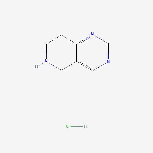 5,6,7,8-Tetrahydropyrido[4,3-d]pyrimidine hydrochloride (CAS: 210538-68-4) - Related Chemical Product
