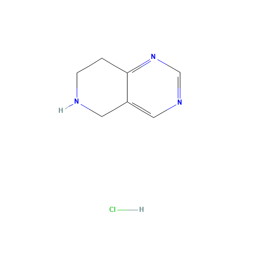 5,6,7,8-Tetrahydropyrido[4,3-d]pyrimidine hydrochloride (CAS: 210538-68-4) - Related Chemical Product
