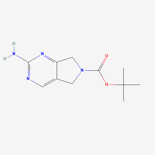 tert-Butyl 2-amino-5H-pyrrolo[3,4-d]pyrimidine-6(7H)-carboxylate (CAS: 1105187-42-5) - Related Chemical Product