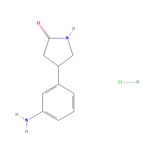 4-(3-Aminophenyl)pyrrolidin-2-one hydrochloride (CAS: 1187830-88-1) - Related Chemical Product