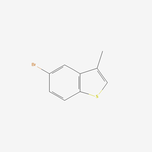 5-Bromo-3-methylbenzo[b]thiophene (CAS: 1196-09-4) - Chemical Structure and Molecular Formula 