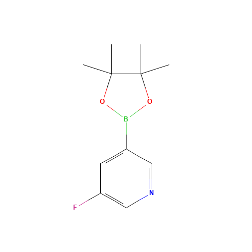 3-Fluoro-5-(4,4,5,5-tetramethyl-1,3,2-dioxaborolan-2-yl)pyridine (CAS: 719268-92-5) - Related Chemical Product
