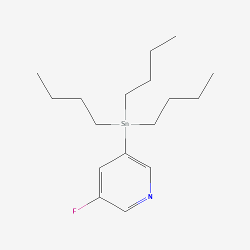 3-Fluoro-5-(tributylstannyl)pyridine (CAS: 871942-19-7) - Related Chemical Product
